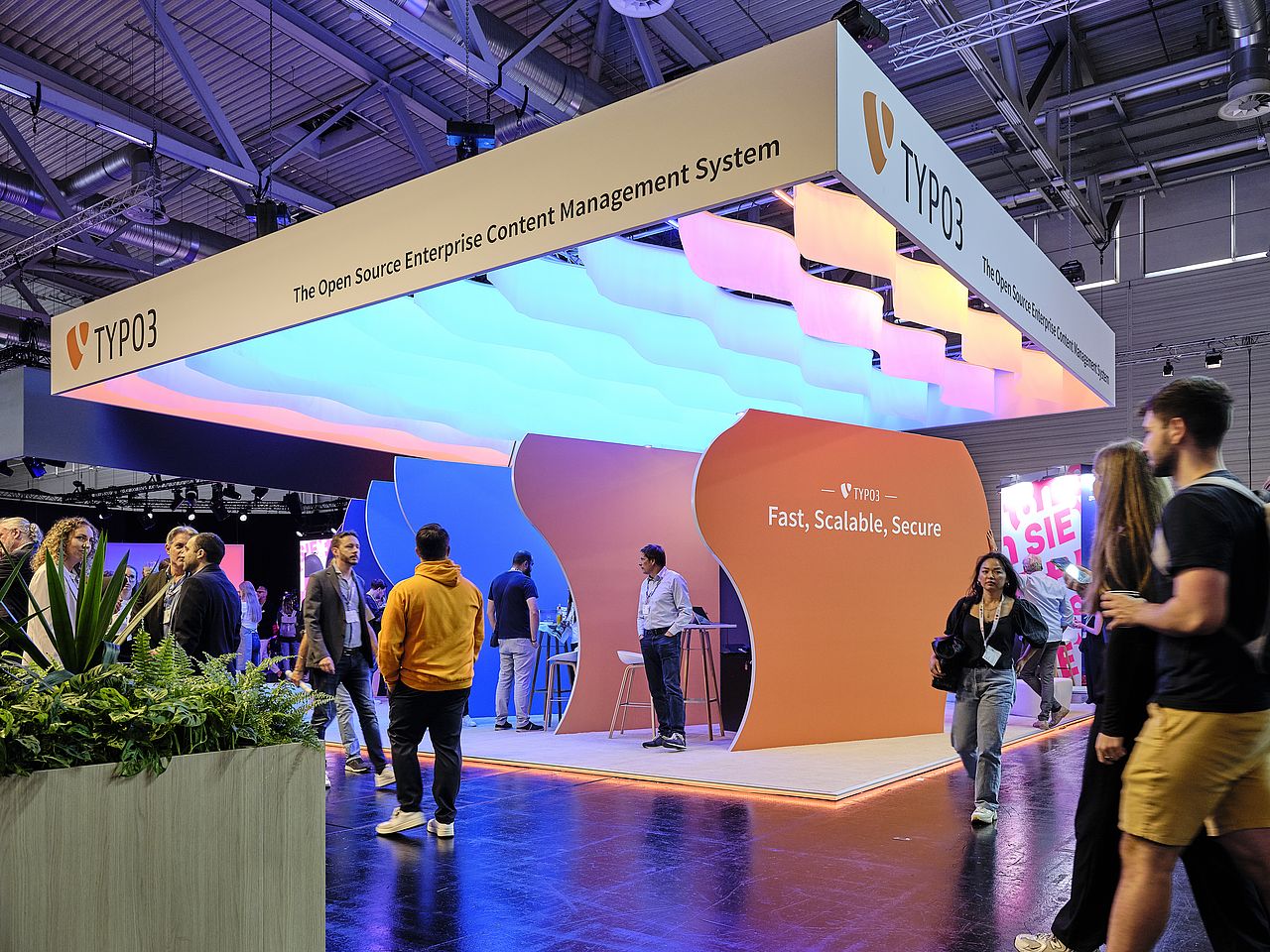 TYPO3's booth at last year's DMEXCO