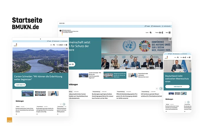 Development of an Accessible Website with a Scalable CMS for the German Federal Ministry for the Environment