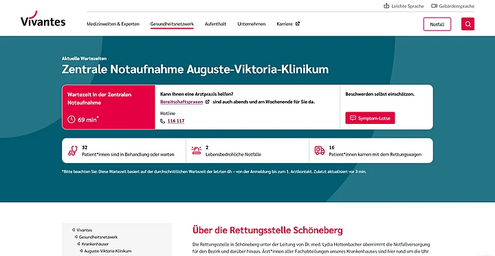 Wie Vivantes seine digitale Healthcare-Plattform mit TYPO3 vereinheitlichte