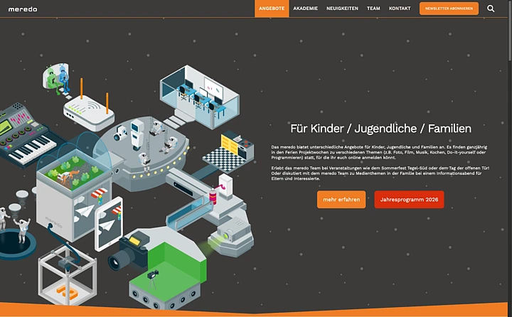 meredo.de modernisiert seine Website durch ein Upgrade auf TYPO3 v14