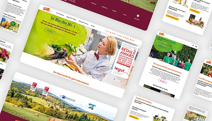 Neubelebung der digitalen Präsenz einer Supermarktkette mit TYPO3