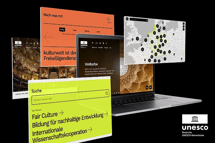 UNESCO Germany relaunches website, improving accessibility and user experience