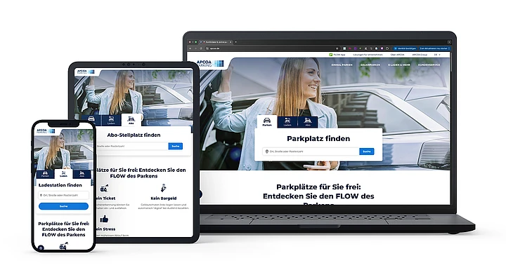 Enterprise Web Platform for APCOA Parking
