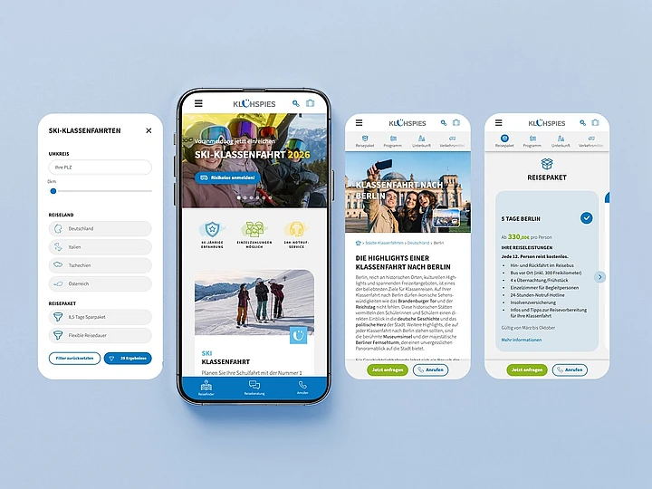 Klühspies’ new TYPO3 website delivers users exceptional navigability and high-performance