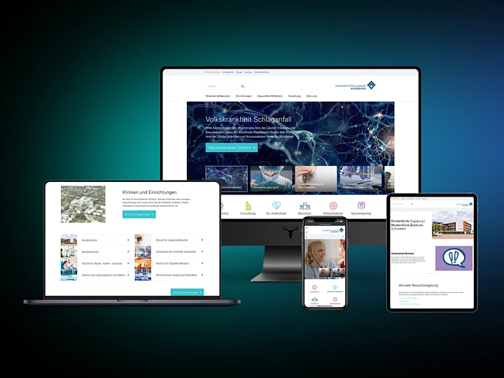 UKA erhält performanten TYPO3-Relaunch durch visionbites
