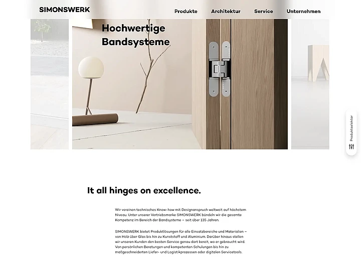 SUNZINET unterstützt SIMONSWERK bei der globalen Expansion mit maßgeschneiderten TYPO3-Upgrades