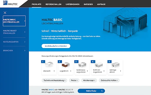 Der HALTEC Enterprise-Relaunch mit TYPO3