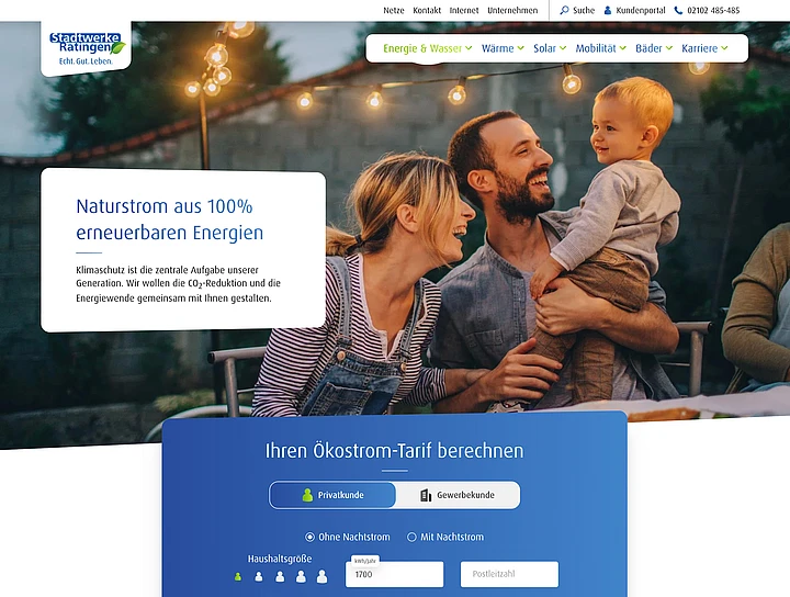 Stadtwerke Ratingen’s TYPO3 Website Relaunch Delivers an Unmatched User Experience